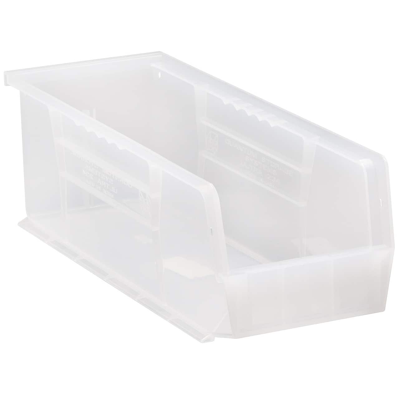 Quantum Storage Systems® Clear ULTRA Stack & Hang Bin